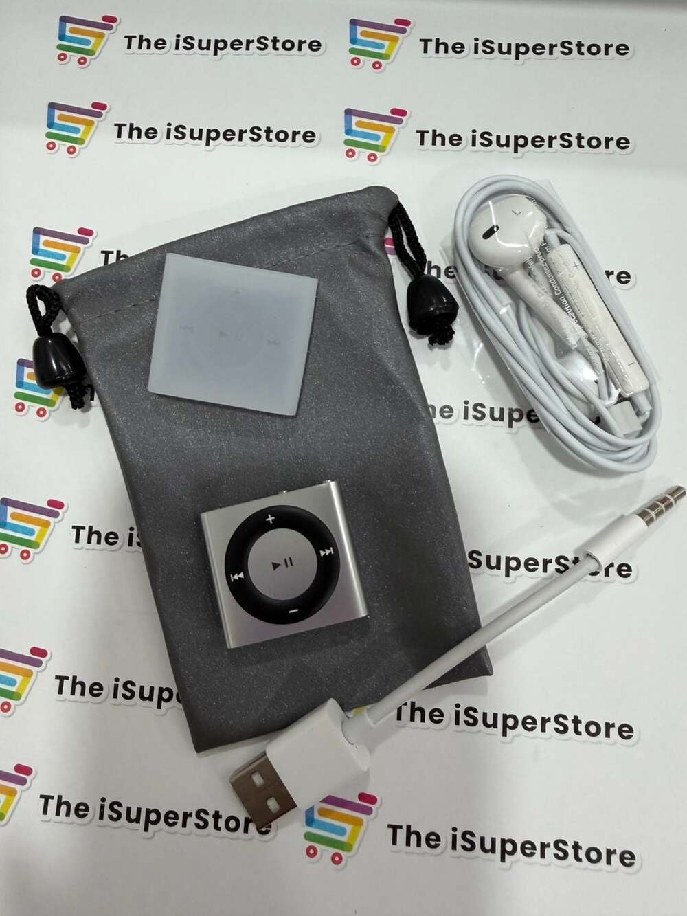 Refurbished Apple iPod Shuffle 4th Generation 2GB Silver 1 YR CPS Warranty